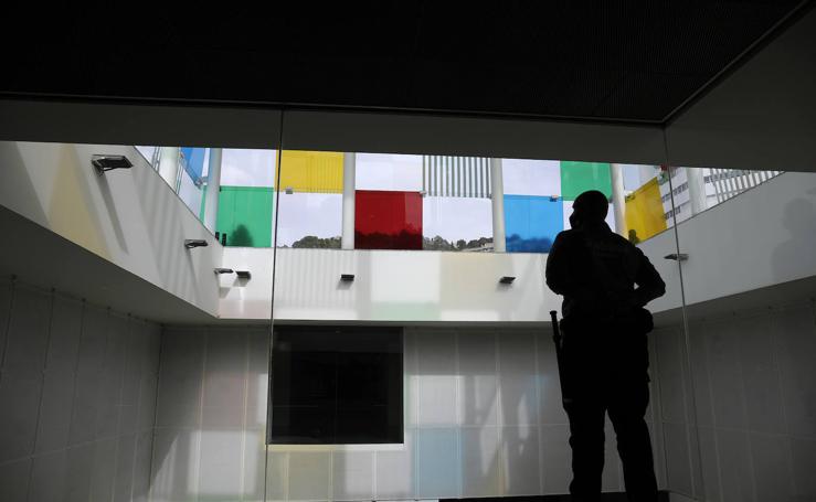El Centre Pompidou Málaga, cerrado al público