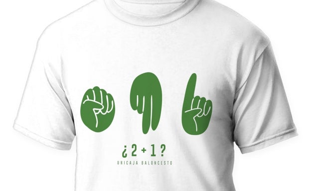 El Unicaja tira de humor e ironía con una camiseta que recuerda la polémica en la Copa del Rey