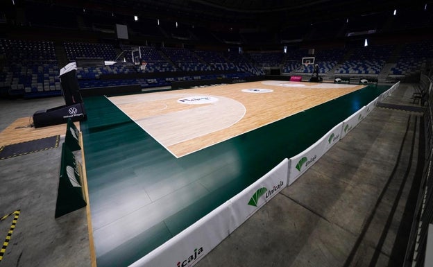 El Unicaja presume de su nueva cancha