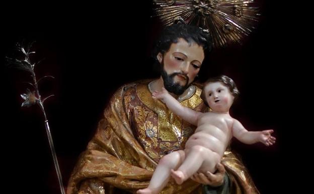 La Catedral de Málaga completa la imagen de un San José de Fernando Ortiz con un Niño Jesús