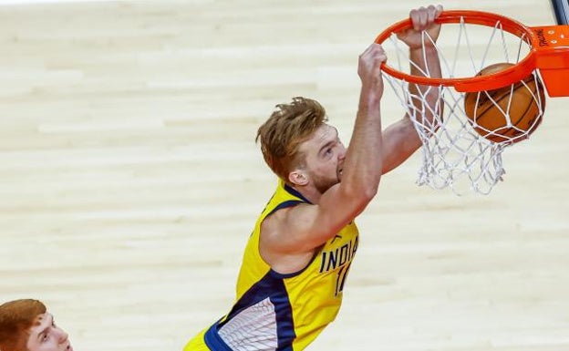 Domas Sabonis logra un nuevo récord anotador y entra en la historia de los Pacers