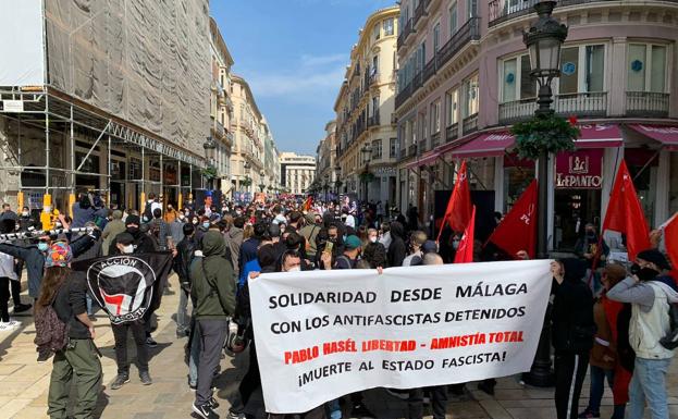 Podemos Andalucía rechaza la violencia en las protestas por el rapero Hasel