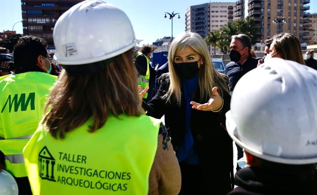 La Junta se compromete a exponer cuanto antes los restos arqueológicos en el túnel del metro