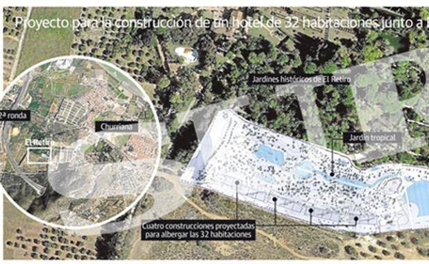 Urbanismo concede la licencia para un hotel de 31 suites junto al jardín de El Retiro