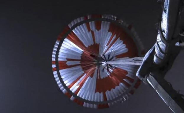 La NASA difunde los sonidos de Marte y el primer vídeo del aterrizaje de 'Perseverance'