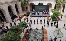 Imágenes del acto del Día de Andalucía y la entrega de distinciones en el Museo de Málaga