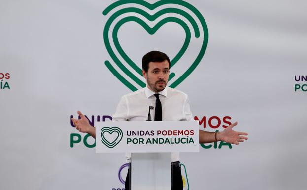 Alberto Garzón defiende el andalucismo como mensaje político más allá de los símbolos