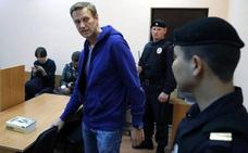 Navalni cumplirá la condena en una prisión 'light' y cercana a Moscú