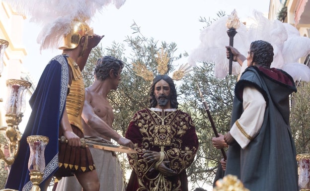 La Cofradía del Rescate expone este viernes a su Cristo en la capilla de la calle Agua