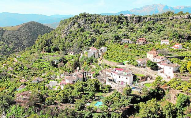 Jorox, la fértil aldea de la Sierra de las Nieves