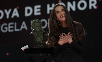 Ángela Molina regala el momento más emotivo de la ceremonia
