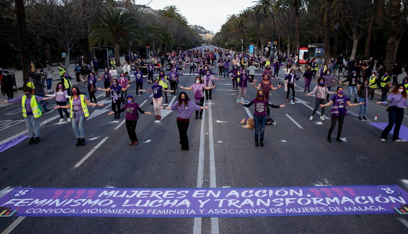 Celebración del Día Internacional de la Mujer en Málaga