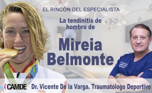 El rincón del especialista: La tendinitis de hombro de Mireia Belmonte
