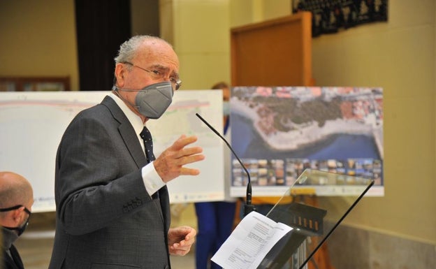 El parque de los Baños del Carmen incluye un paseo junto al mar, varios miradores y 210 nuevos árboles