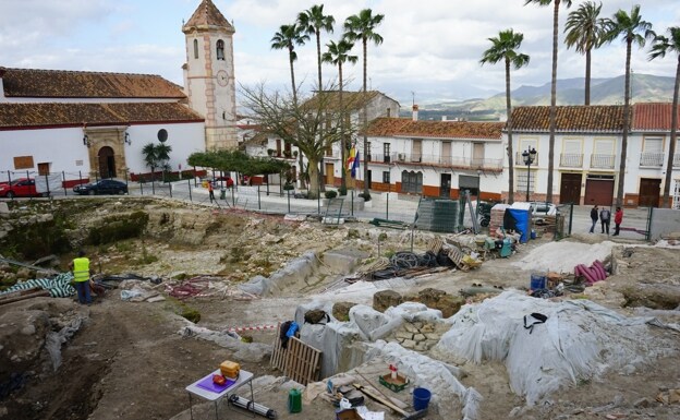 Cártama finaliza los sondeos arqueológicos en el centro histórico con «excelentes resultados»