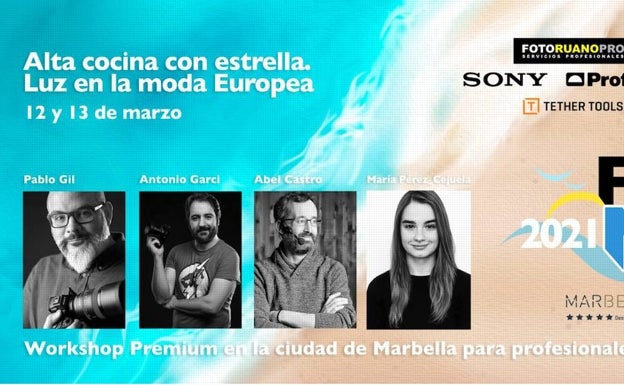 Jornadas de fotografía gastronómica y de moda a cargo de Turismo Marbella y la productora Kamándula