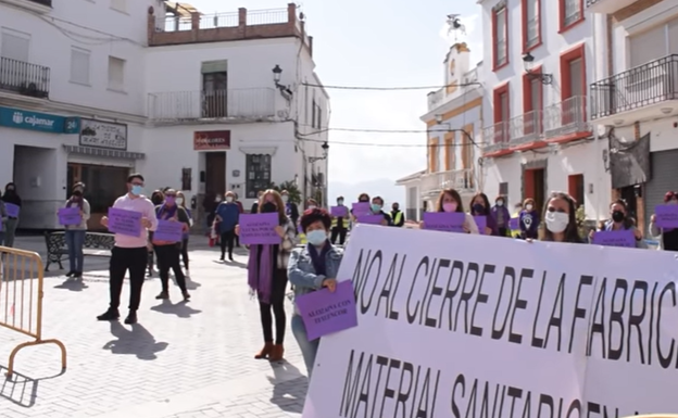 Alozaina inicia una recogida de firmas para pedir la reapertura de Texlencor