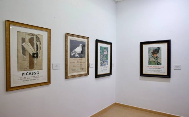 Los carteles que invitaban al arte de Picasso