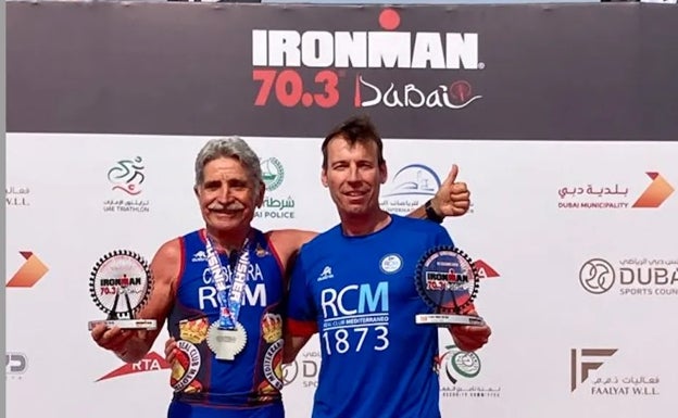 Narváez y Cabrera ganan en sus categorías en el Ironman 70.3 de Dubái