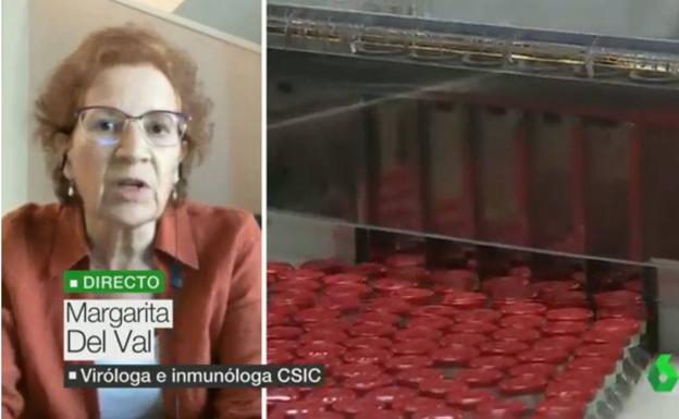 Margarita del Val se pronuncia sobre las vacunas de AstraZeneca