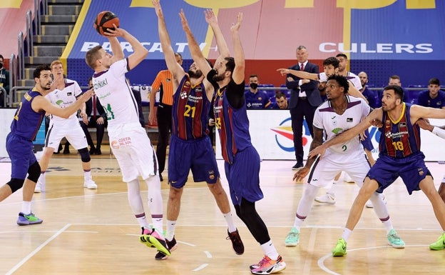 Demasiado Barcelona para un tímido Unicaja