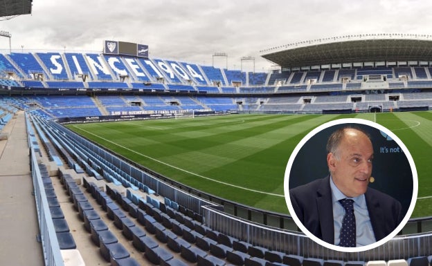 La Rosaleda, ante la posibilidad de albergar cuatro partidos con público según los planes de LaLiga