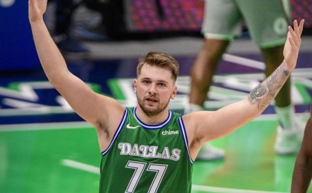 Doncic, Antetokounmpo y Harden lideran las victorias de sus equipos