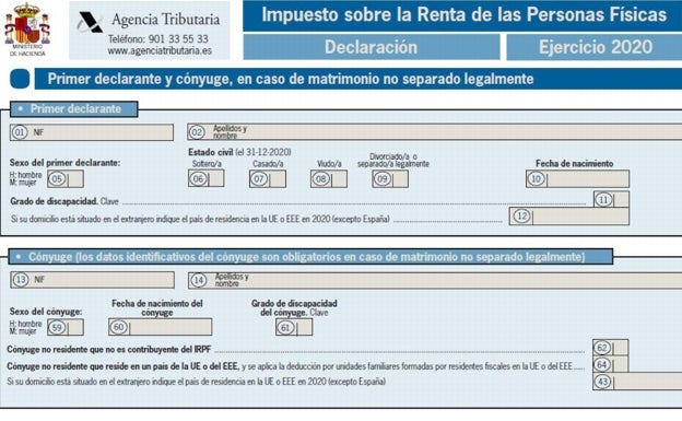 Renta 2021: El BOE publica el modelo de declaración para esta campaña