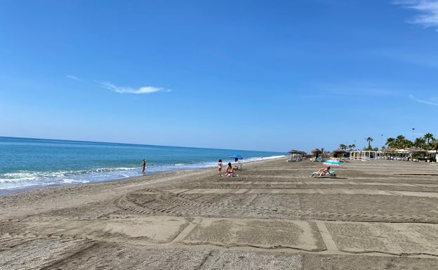 Las cuadrículas volverán a las playas de Vélez-Málaga para la Semana Santa como medida preventiva frente al coronavirus