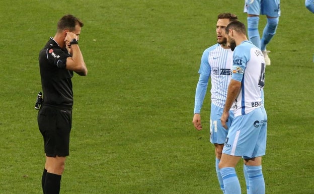 Soriano, otra vez perjudicado: aquel gol del Cartagena en La Rosaleda...