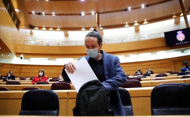 Iglesias, obligado a adelantar su salida del Gobierno