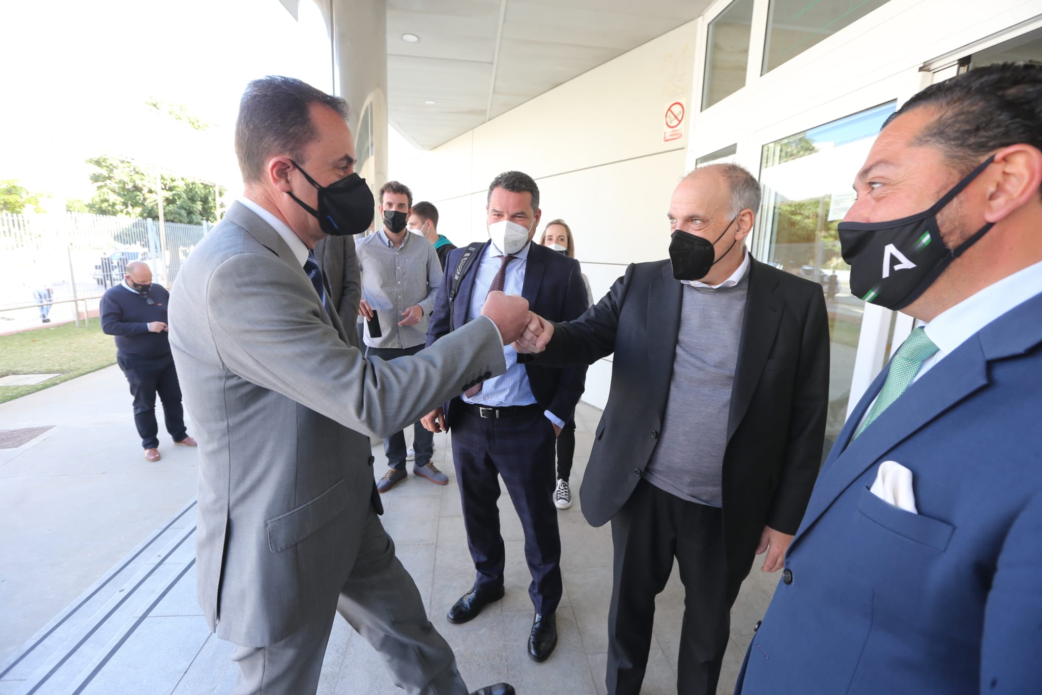 Tebas: «Si dividimos los puntos del Málaga por su masa salarial, es el equipo con la situación más óptima»