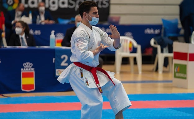 Quintero, décimo título de campeón de España en kata