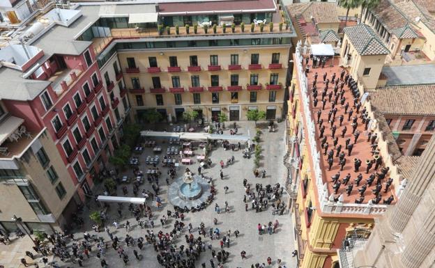 Comienzan los conciertos en las azoteas del Palacio Episcopal y la casa hermandad del Sepulcro