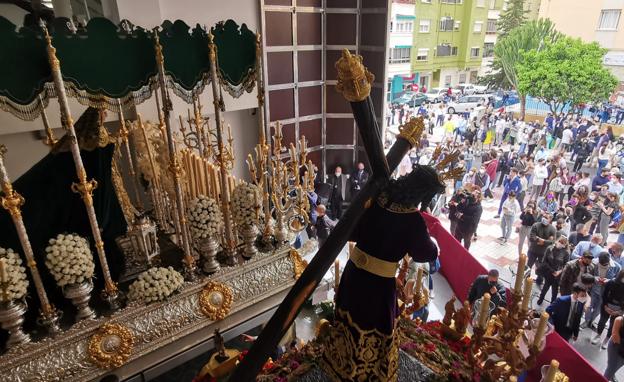 Repique de campanas para rememorar el momento de la salida de Nueva Esperanza