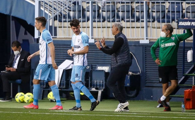 El Málaga espera «un partido muy distinto» del Lugo el domingo