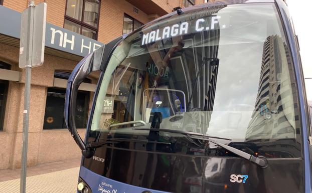 El viaje del Málaga para jugar en Lugo: varias escalas con trayectos en avión, autobús y tren