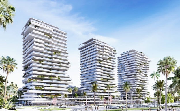 Metrovacesa inicia las obras de la primera torre de Málaga Towers