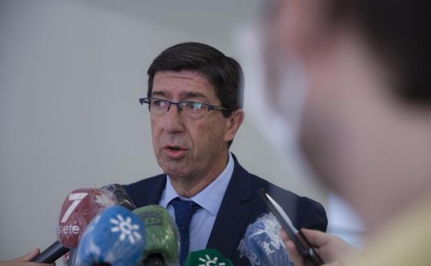 Coronavirus: Juan Marín: "Si pudiera vacunar a AstraZeneca hoy, lo haría sin dudarlo un segundo". 2 Juan Marín, en imagen de archivo./SUR