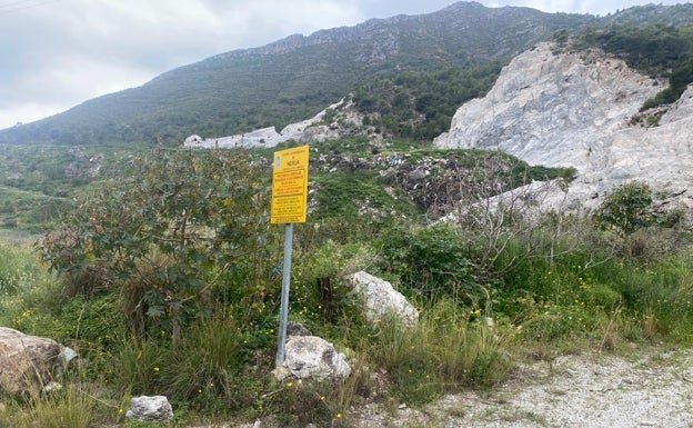 La Junta de Andalucía avanza en los trámites para el sellado del vertedero ilegal de Nerja, pendiente de juzgarse
