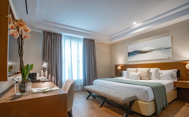 Las obras del hotel de la torre de La Equitativa terminarán el próximo mes