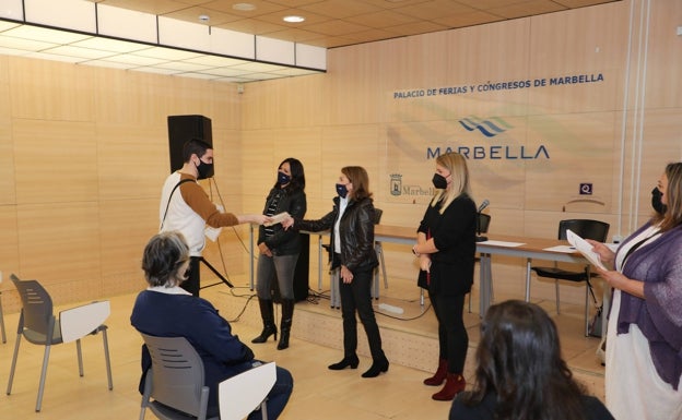 Entrega de diplomas del programa prevención Activa Marbella