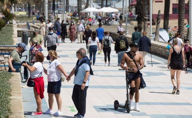 Previsión del tiempo para el inicio de esta semana en Málaga