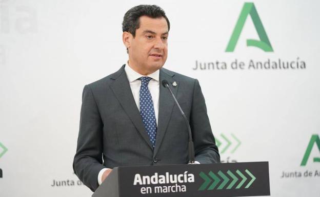 Directo | Intervención de Juanma Moreno junto al presidente de Murcia, López Miras