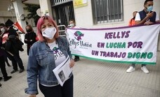 Las 'Kellys' inician un calendario de movilizaciones para reclamar que el Gobierno cumpla lo prometido