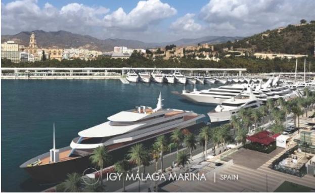 Las obras del muelle para megayates arrancarán el 3 de mayo