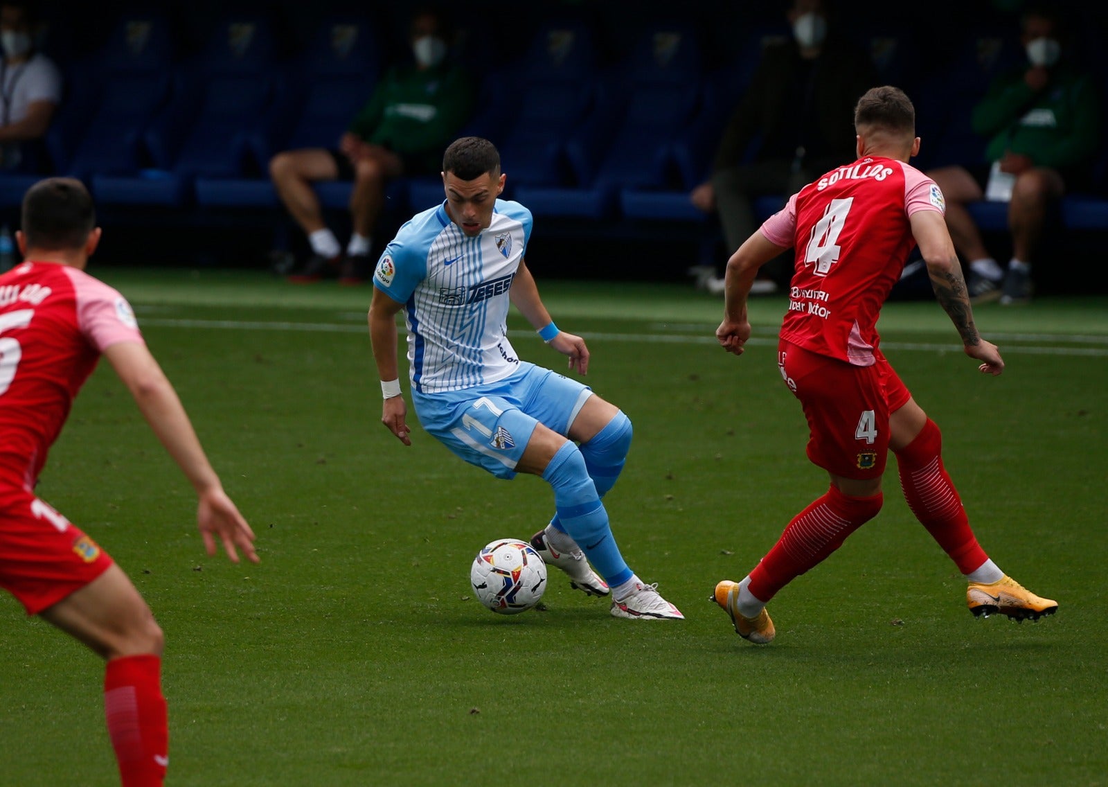 Las mejores imágenes del Málaga-Fuenlabrada