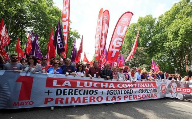 Los sindicatos reivindicarán empleo e industrialización en su manifestación central del 1 de mayo en Cádiz