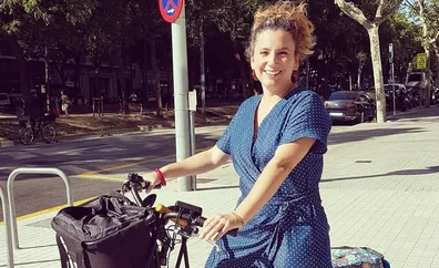 Sílvia Casorrán: «En Barcelona las bicis pueden ir por cualquier acera ancha»