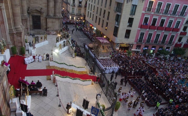 Así será la procesión magna por el centenario de la Agrupación de Cofradías de Semana Santa de Málaga